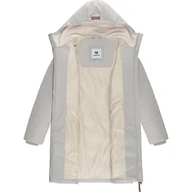 Ragwear Wintermantel "Noita YOUMODO", Damen, Gr. 5XL (50), hellgrau, Obermaterial: 100% Polyester. Innenfutter: 100% Polyester. Wattierung: 100% Polyester, tailliert ca.