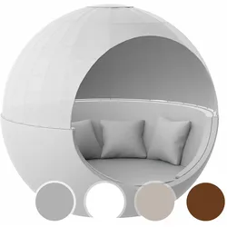 Vondom »ULM« Outdoor Mond Daybed Stoffdach  – erhältlich in 5 Farben