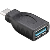 goobay 45395 USB-C USB-A schwarz
