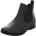 Damen nachhaltige Leder gefütterte Chelsea-Boots 0000 Schwarz 42 5 EU