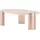 VCM ebuy24 Couchtisch Kres Goldfarben 71 x 125 cm, Wohnzimmer, Wohnzimmertische, Couchtische