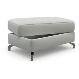 sit&more Stauraumhocker Scarlett 102 x 48 x 67 cm Grau