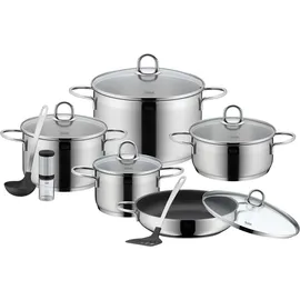 Silit Diamant Topf-Set 9-tlg. 3 x Fleischtopf + Bratentopf + Bratpfanne
