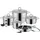 Silit Diamant Topf-Set 9-tlg. 3 x Fleischtopf + Bratentopf + Bratpfanne