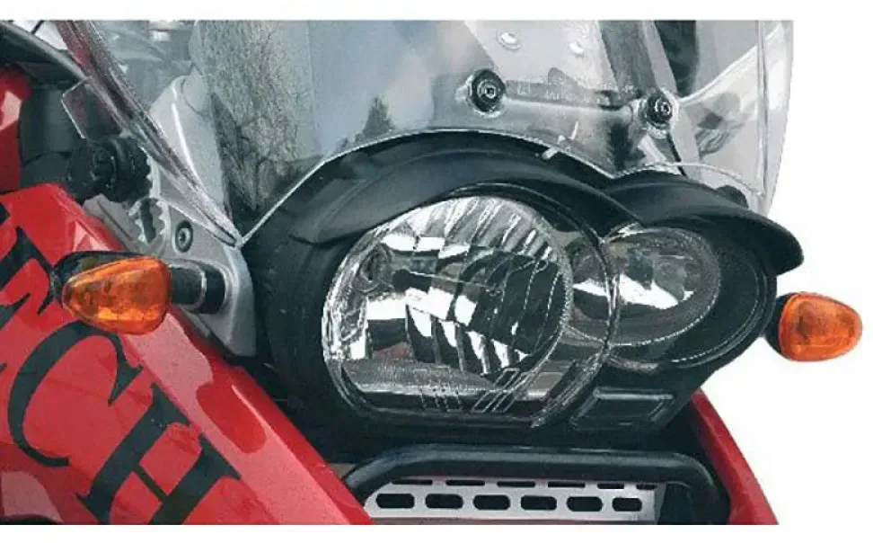 Touratech Bmw R1200gs Up To 2012 Visier-scheinwerfer - Black - One Size