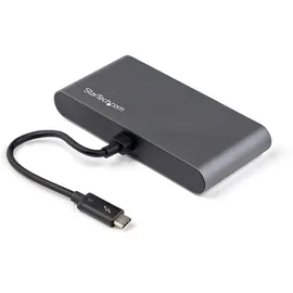Startech Dual-4K Mini Dock mit HDMI, Thunderbolt 3 [Stecker] (TB3DKM2HD)