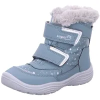 superfit Crystal Schneestiefel, HELLGRÜN/Silber 7500, 28 EU Schmal