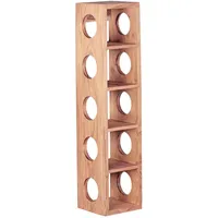 Wohnling Weinregal Mumbai 15 x 15 x 70 cm Braun