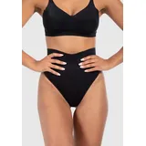 SMILODOX Damen Mid Waist String Nysa Schwarz SCHWARZ L