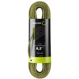 Edelrid Starling Protect Pro Dry 8.2 Halbseil (Größe 60M, gelb)