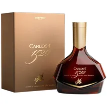 brandy carlos i Carlos I 1520 Brandy de Jerez Solera Gran Reserva 41,1% 0,7l in Geschenkbox