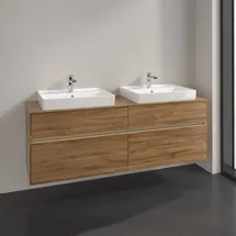 Villeroy & Boch Waschtischunterschrank 4 Auszüge 160 x 54,8 x 50 cm Kansas Eiche