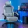 GTPLAYER Ergonomisch Stoff Blau