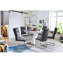 MCA Furniture MCA Galina Bootsform - Weiß Hochglanz
