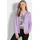 GOLDNER Strickjacke Cardigan aus Baumwolle lila 22