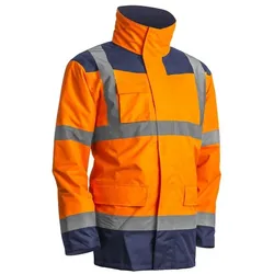 COVERGUARD Abdeckhaube - Parka HV 4 in 1 navy orange KANATA orange / navy blau Größe L