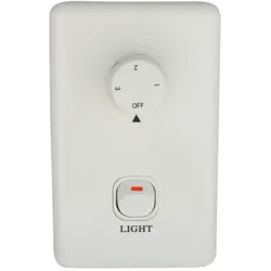 Lucci Wandschalter für Deckenventilator mit Licht 2 Blenden