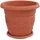 vidaXL Blumentöpfe 6 pcs Ø 26 x 21,5 cm Ziegelrot