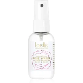 Loelle Gesichtswasser 100% reines Bio Rosenwasser 50 ml