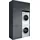 laundreezy Mehrzweckschrank-Set 128 x 238 x 68 cm Grau