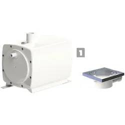 SFA Schmutzwasserhebeanlage Sanifloor+1 f. bodengleiche Duschen mit Fliesenböden