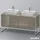 Duravit Waschtischunterschrank 4 Auszüge 160 x 77,8 x 54,8 cm Grau Hochglanz