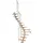 DOLLE Mittelholmtreppe Dublin 61 cm Edelstahl/Holz Metall Perlgrau