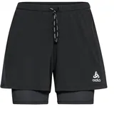 Odlo Damen Essential 2in1 Short schwarz