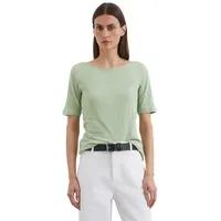 Marc O'Polo Regular Fit T-Shirt aus weichem Baumwoll-Slub-Jersey, Mint,