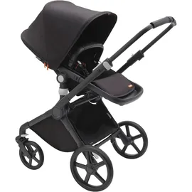 Bugaboo Fox Cub mit Liegeaufsatz und Sitz black/midnight black