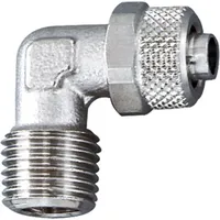 Riegler Winkel-Einschraubverschraubung, R 1/8 a., für Schlauch 8/6