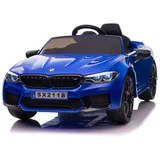 TPFLiving Elektro-Kinderauto BMW M5 blau