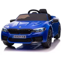 TPFLiving Elektro-Kinderauto BMW M5 blau