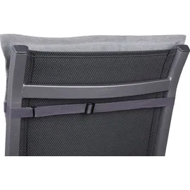GO-DE Niederlehner Auflage 100 x 50 x 7 cm grau 2 St.