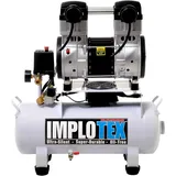 Implotex 1500W 2PS 18L Silent Flüsterkompressor Druckluftkompressor 60dB leise ölfrei flüster Kompressor Compressor