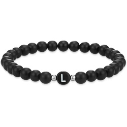 Eastside Armband Buchstaben Achat in Schwarz 