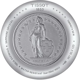 TISSOT CHEMIN DES TOURELLES HELVETIC PRIDE T099.407.22.038.01 Herren Automatikuhr