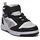 Puma Rebound V6 Mid Space Belle Black/Lilac Crush/White 32
