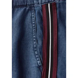 street one studio Jeans, mit Gallonstreifen soft indigo washed, 29 - 29W / 30L