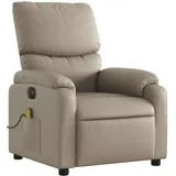vidaXL Massagesessel Elektrisch Kunstleder 99 x 99 x 99 cm Braun