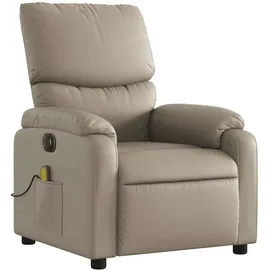 vidaXL Massagesessel Elektrisch Kunstleder 99 x 99 x 99 cm Braun