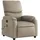 vidaXL Massagesessel Elektrisch Kunstleder 99 x 99 x 99 cm Braun