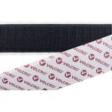 VELCRO® E088025330F1825 Klettband zum Aufkleben Haftteil (L x B) 25000mm x 25mm Schwarz 25m