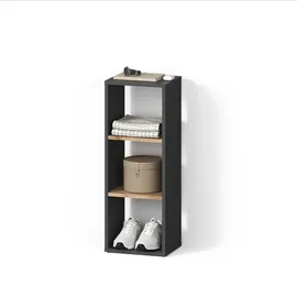 livinity® Bücherregal 30 x 80,1 cm Grau