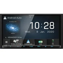 Kenwood DMX8020DABS Doppel-DIN Moniceiver mit DAB+, Wireless CarPlay, Android Auto, 6,9" Touchscreen