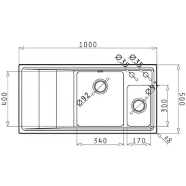 PYRAMIS STUDIO (86X50) 1B 1D Edelstahl poliert + Excenterbetätigung