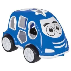 JAMARA 460291 Kinderlernspiel Formauto blau