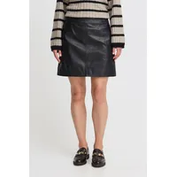 B.YOUNG Lederrock BYDaran A-shape in Black | 46