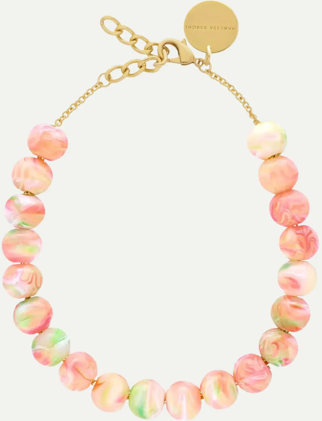 Halskette Small-Beads Necklace Orange