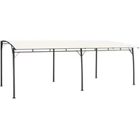 VidaXL Garten-Sonnenschutz 6x3x2,55 m Cremeweiß